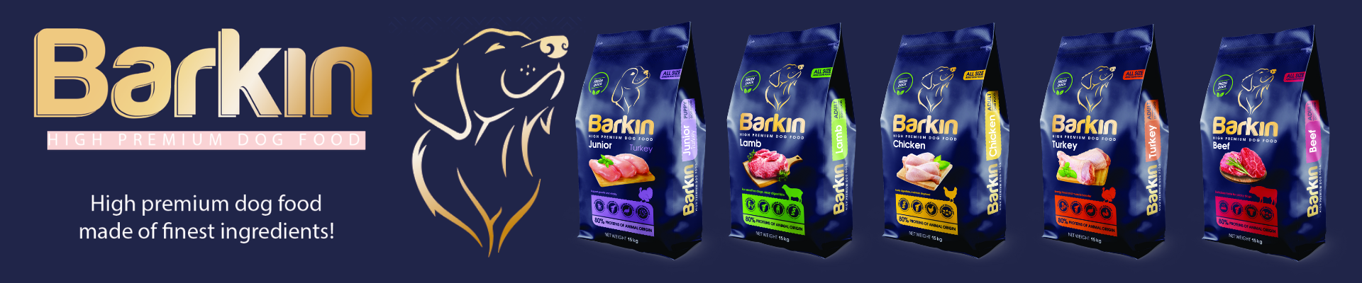 Barkin — High premium dog food
